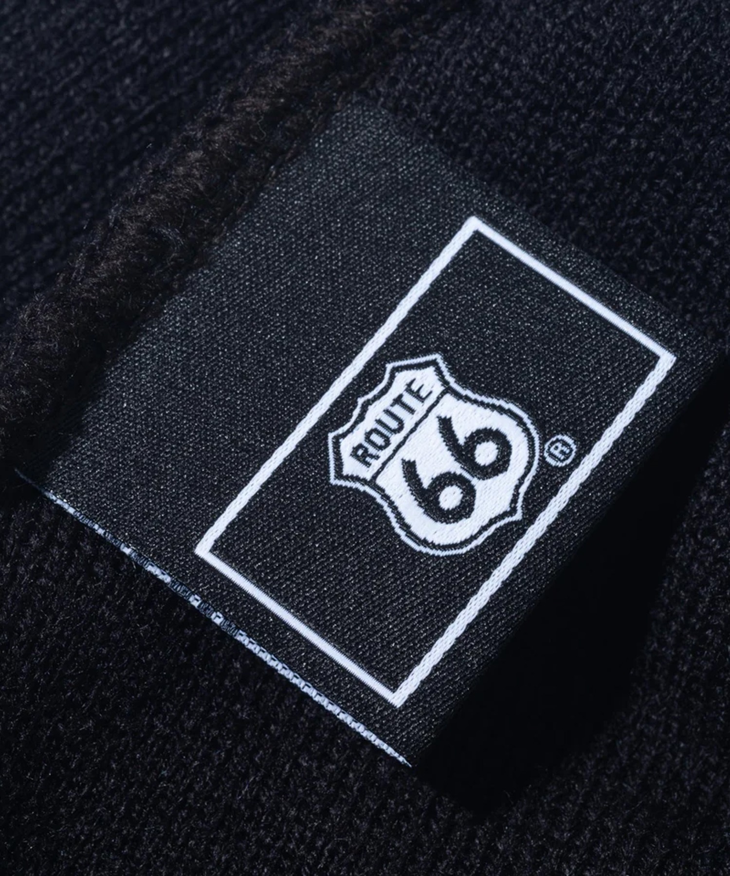 NEW ERA ニューエラ ビーニー ROUTE 66 ブラック ニットキャップ ニット帽 帽子 シングルビーニー 13772522(BLK-FREE)