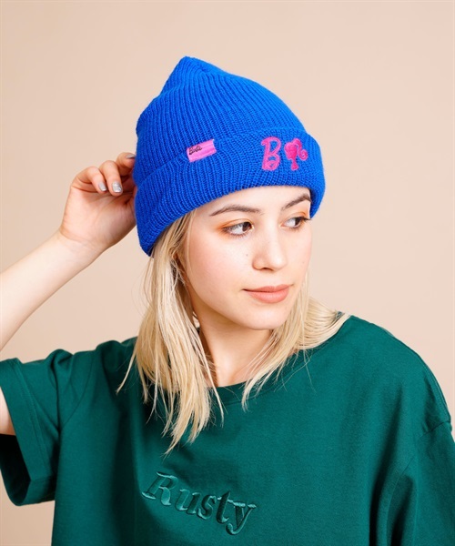 NEW ERA ニューエラ SOFT CUFF KNIT Barbie シルエット ソフト