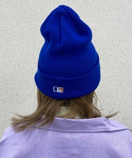 NEW ERA/ニューエラ ビーニー ダブルC.BASIC CUFF ニューヨーク・メッツ ニット帽 13542588(ROY-F)