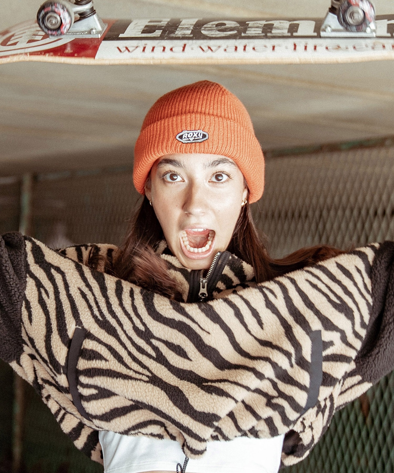 ROXY ロキシー ダブルSTEP BY STEP BEANIE RBE234615T ビーニー