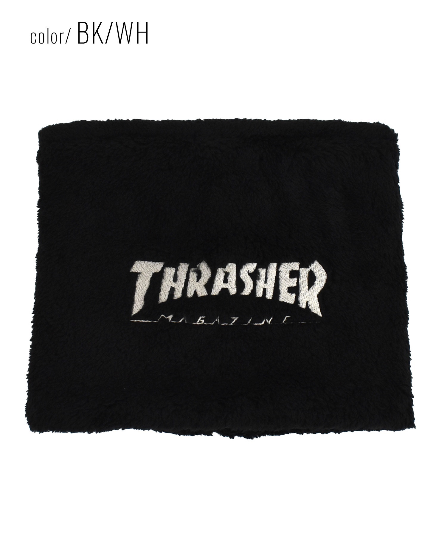 THRASHER/スラッシャー ネックウォーマー マフラー 防寒 リバーシブル 2WAY 22TH-K50(C.GRY-FREE)