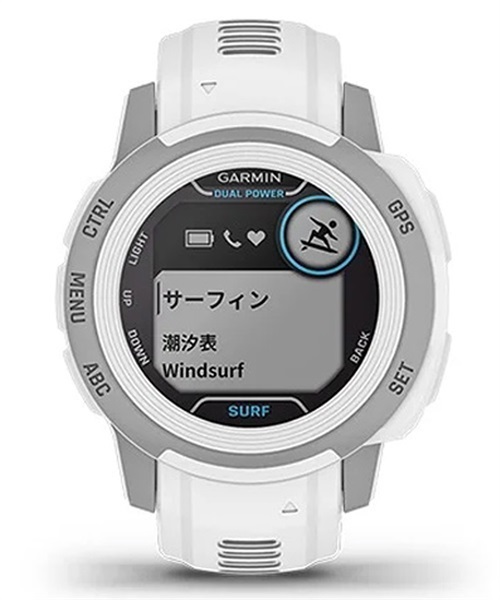 GARMIN ガーミン Instinct 2S Dual Power Surf Edition Ericeira 010-02564-43 時計 スマートウォッチ サーフィン JJ B11(ERICE-F)