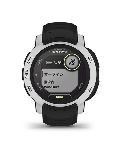 GARMIN ガーミン Instinct 2 Dual Power Surf Edition Bells 010-02627-45 時計 スマートウォッチ サーフィン JJ B11(BELLB-F)