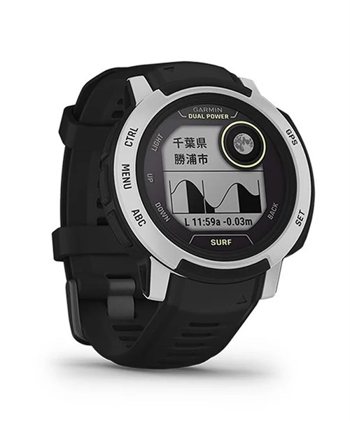 GARMIN ガーミン Instinct 2 Dual Power Surf Edition Bells 010-02627-45 時計 スマートウォッチ サーフィン JJ B11(BELLB-F)