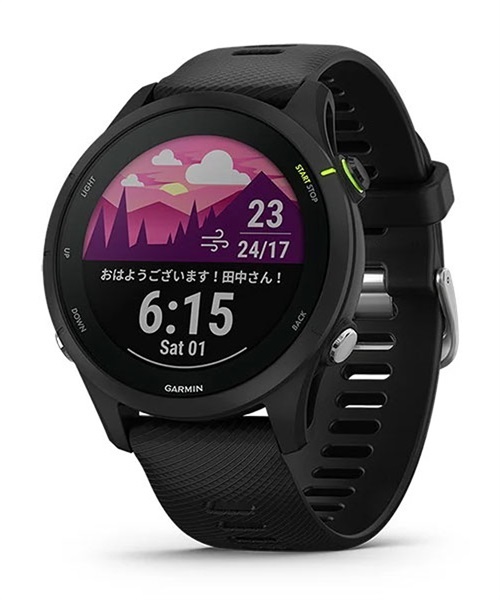 GARMIN ガーミン Forerunner 255 Music 010-02641-47 時計 スマートウォッチ JJ K1(BLACK-F)