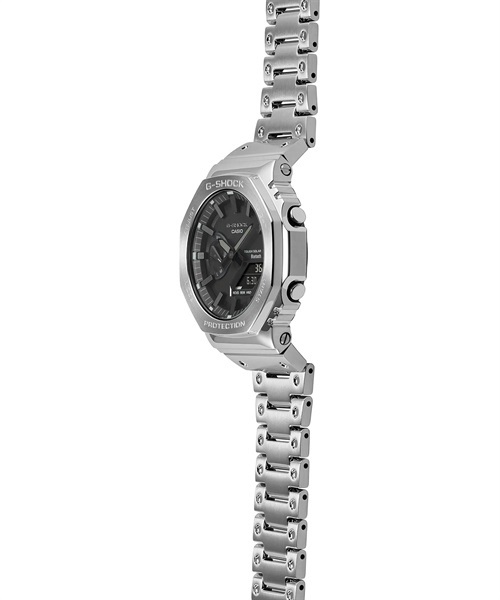 GMB2100D-1A | Silver Full-Metal Watch | Casio G-SHOCK