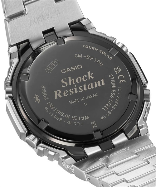 CASIO G-SHOCK GM-B2100D-1AJF カシオ Gショック 2022年新作】カシオ G-SHOCK “フルメタル・カシオーク” GM-B2100D-1AJF