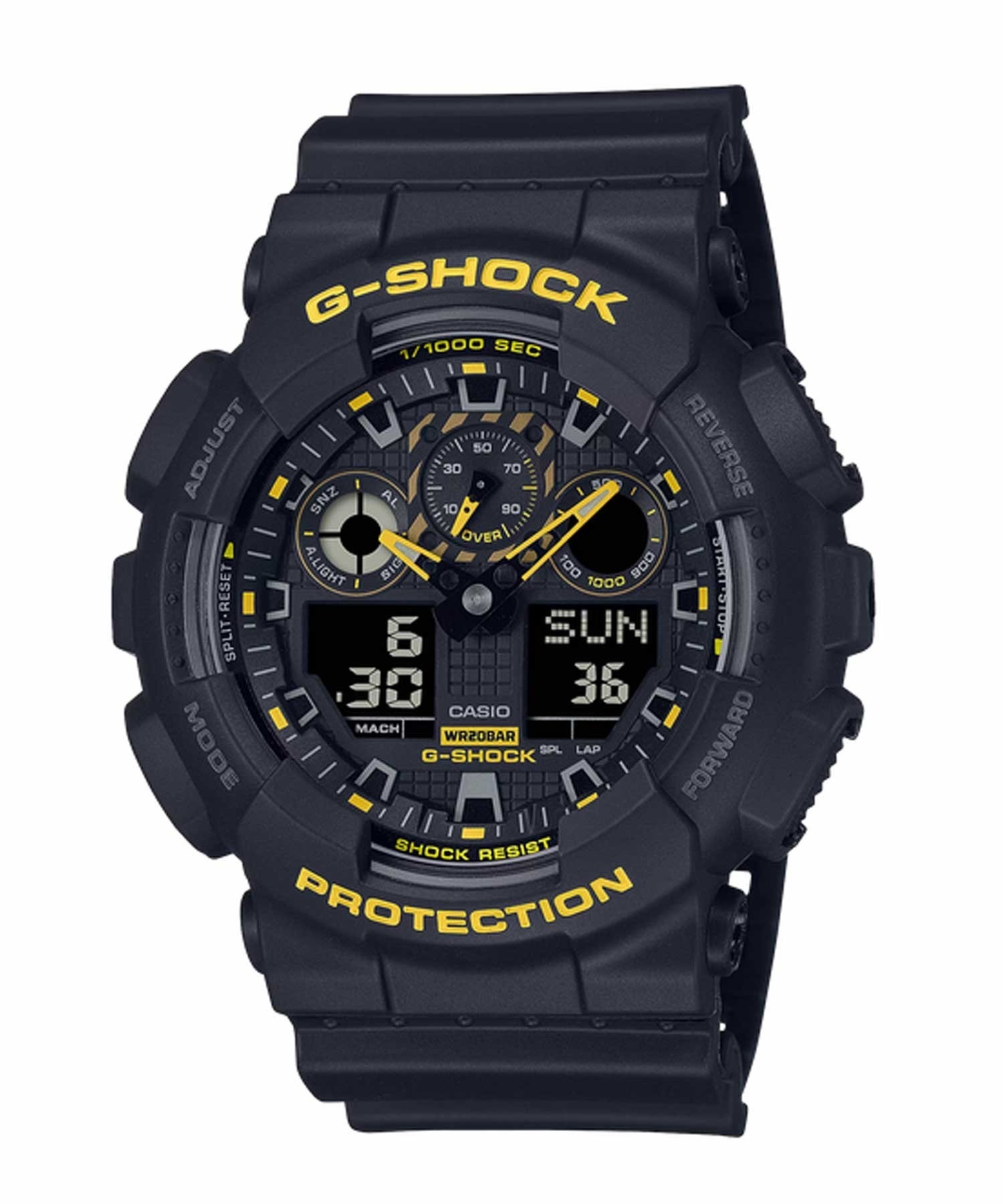 G-SHOCK/ジーショック 時計 腕時計 GA-100CY-1AJF 時計｜ムラサキ 