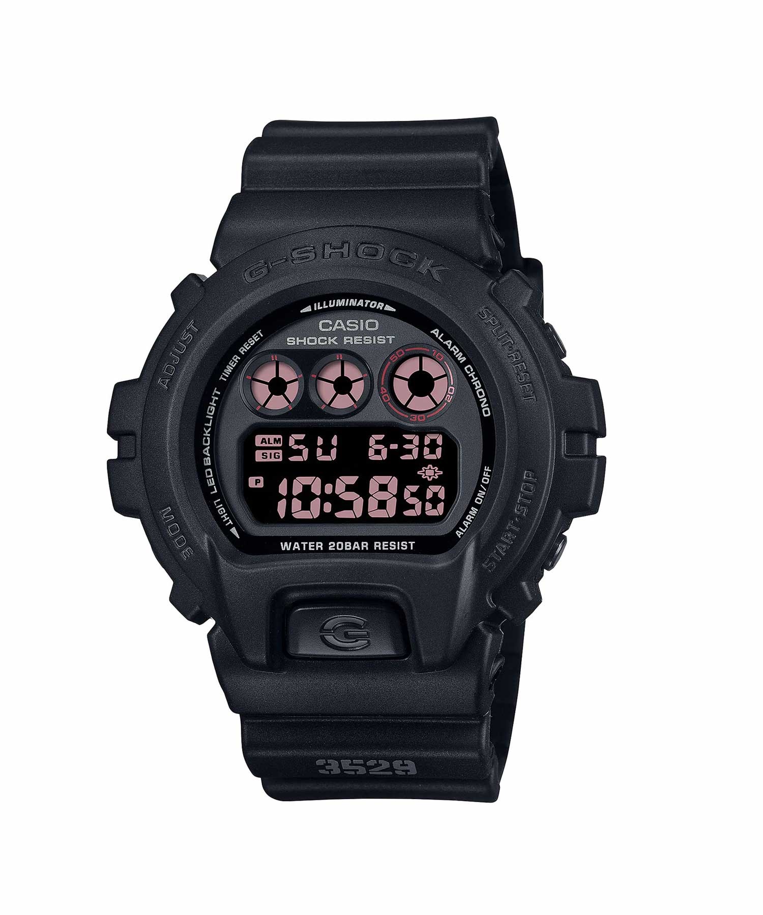 G-SHOCK ジーショック 時計 腕時計 DW-6900UMS-1JF(BK-ONESIZE)