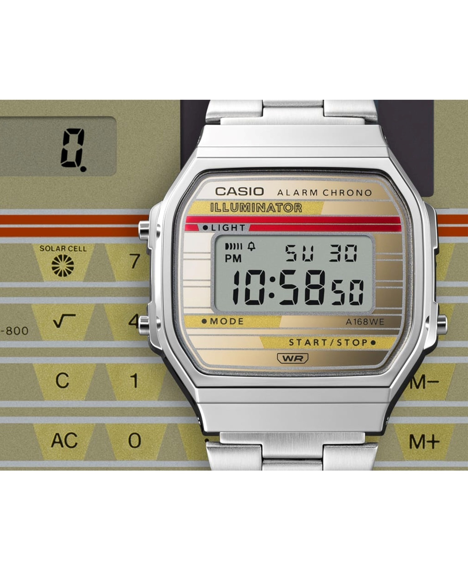 CASIO カシオ 時計 腕時計 CASIO CLASSIC Heritage Colors A168WEHA-9AJF(SILVE-ONESIZE)