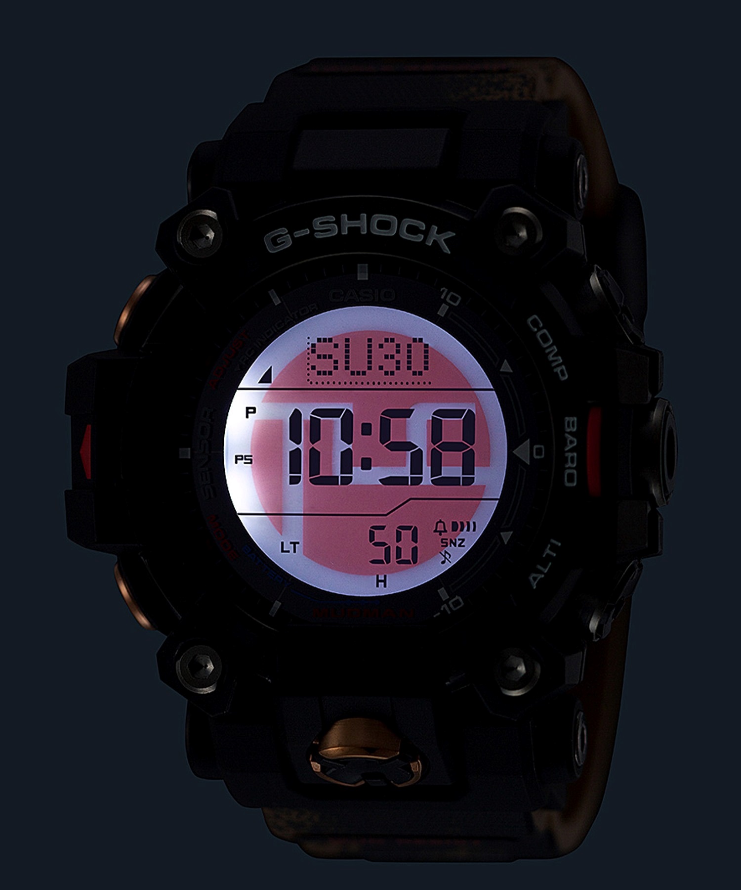 G-SHOCK ジーショック "TEAM LAND CRUISER TOYOTA AUTO BODY コラボレーションモデル" GW-9500TLC-1JR 時計 腕時計(BLACK-ONESIZE)