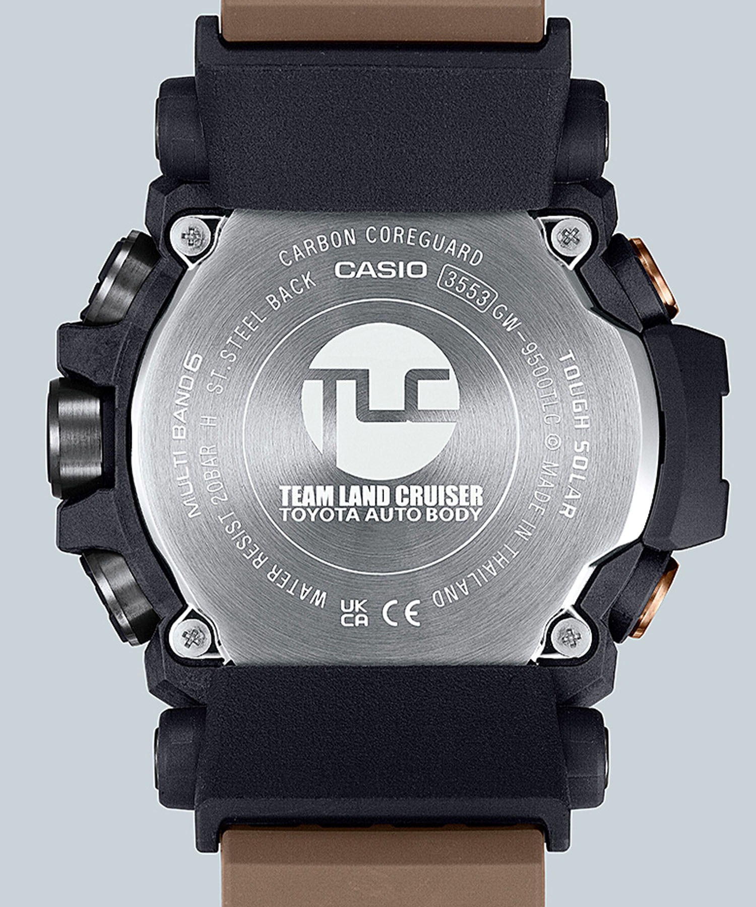 G-SHOCK ジーショック "TEAM LAND CRUISER TOYOTA AUTO BODY コラボレーションモデル" GW-9500TLC-1JR 時計 腕時計(BLACK-ONESIZE)