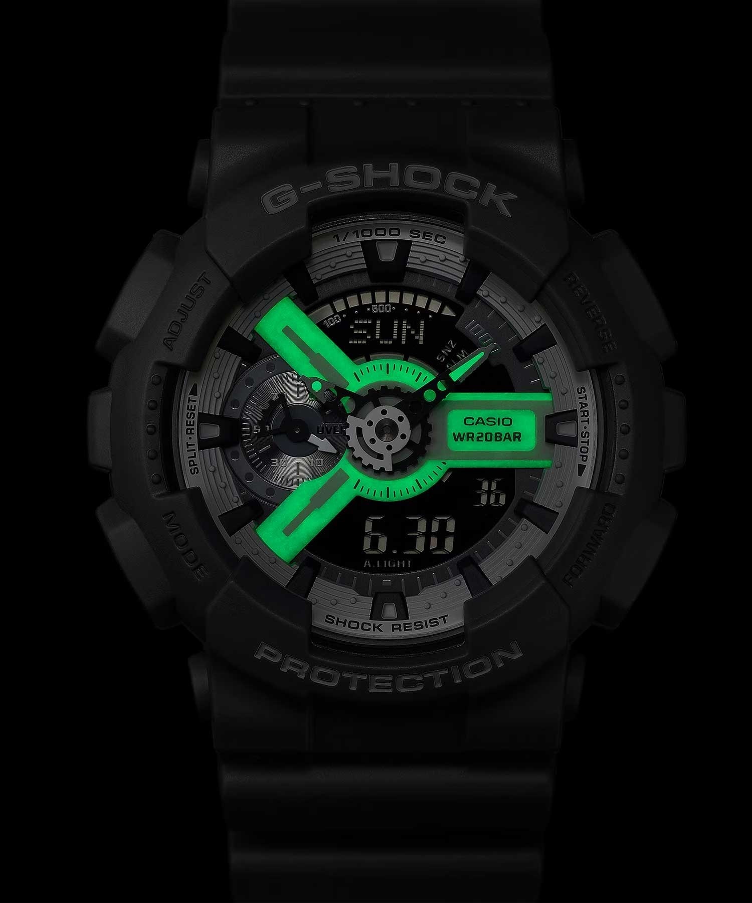 G-SHOCK ジーショック 時計 腕時計 GA-110HD-8AJF(GREY-ONESIZE)