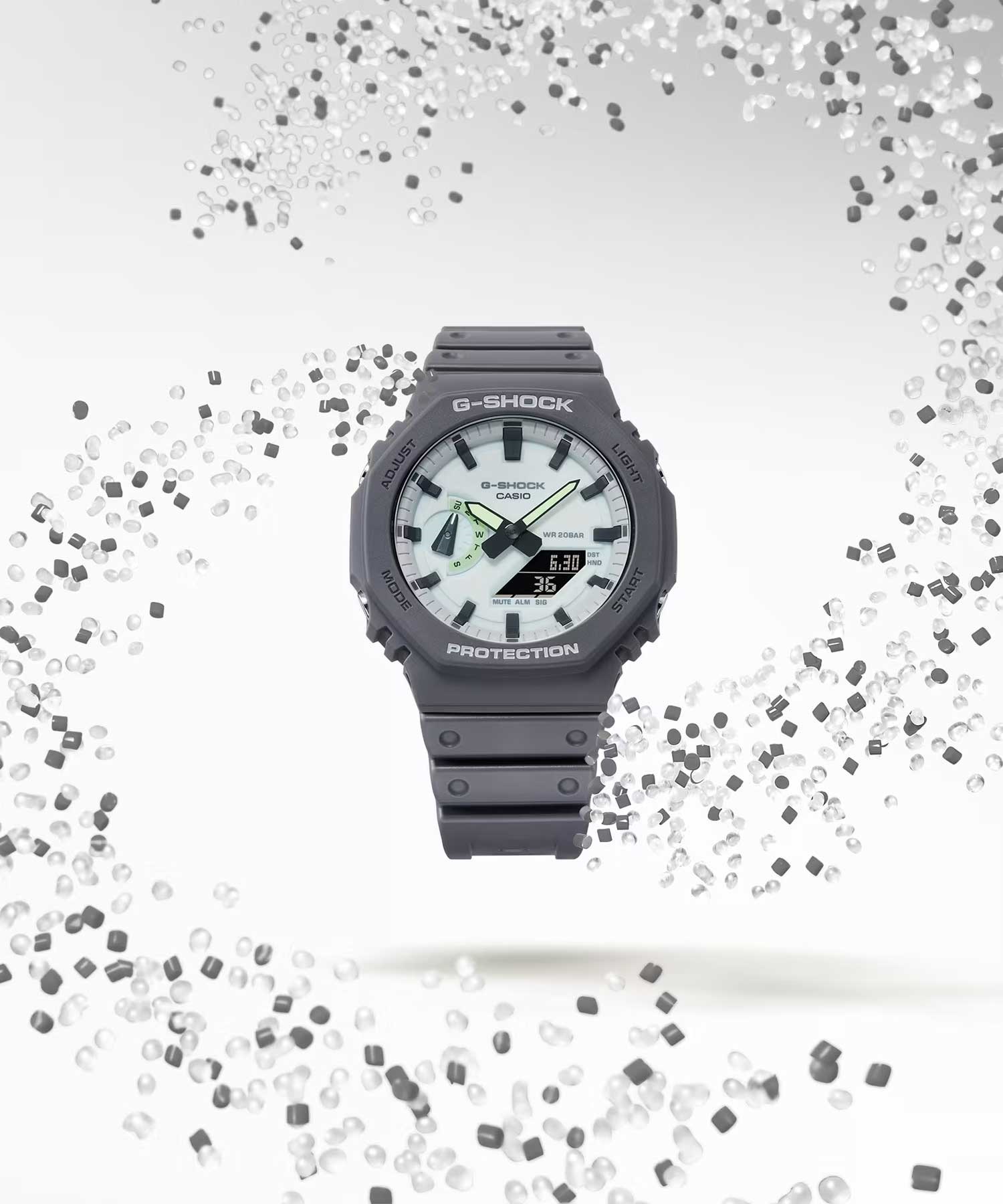 G-SHOCK ジーショック GA-2100HD-8AJF 時計 腕時計(GREY-ONESIZE)