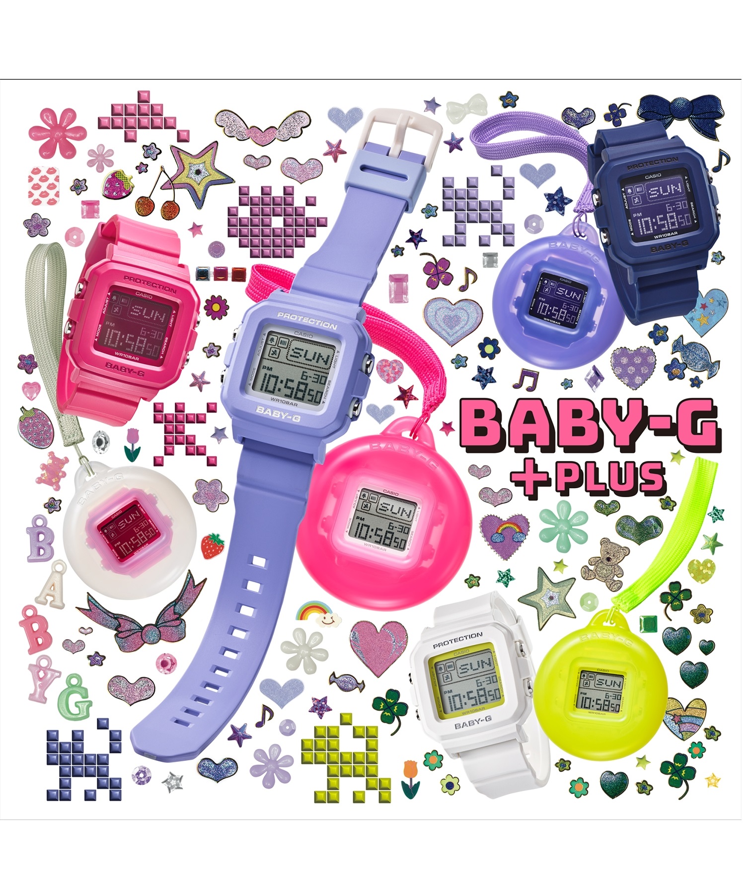 BABY-G G-SHOCKデザインインスパイア BA-110X-7A1JF レディース