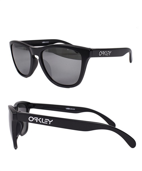 OAKLEY/オークリー サングラス 紫外線予防 偏光 FROGSKIN Asia Fit OO9245-8754(MATTEBLACK-F)