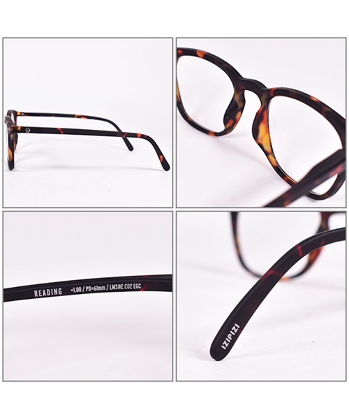 IZIPIZI/イジピジ リーディンググラス 老眼鏡 #E BR +2.0 LMS838
