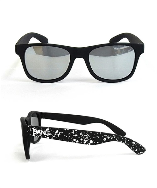 ダン・シェイディーズ LOCO Black with White Splash x Chrome Mirror 