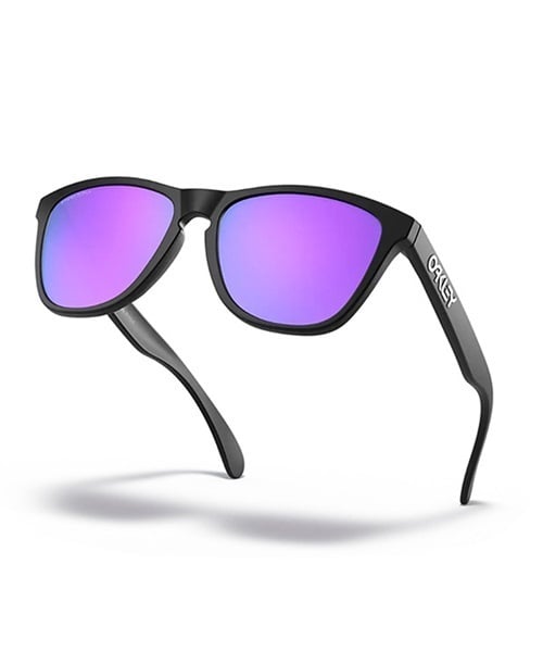 OAKLEY/オークリー サングラス 紫外線予防 FROGSKIN Asia Fit OO9245-9554(MATTEBLACK-F)