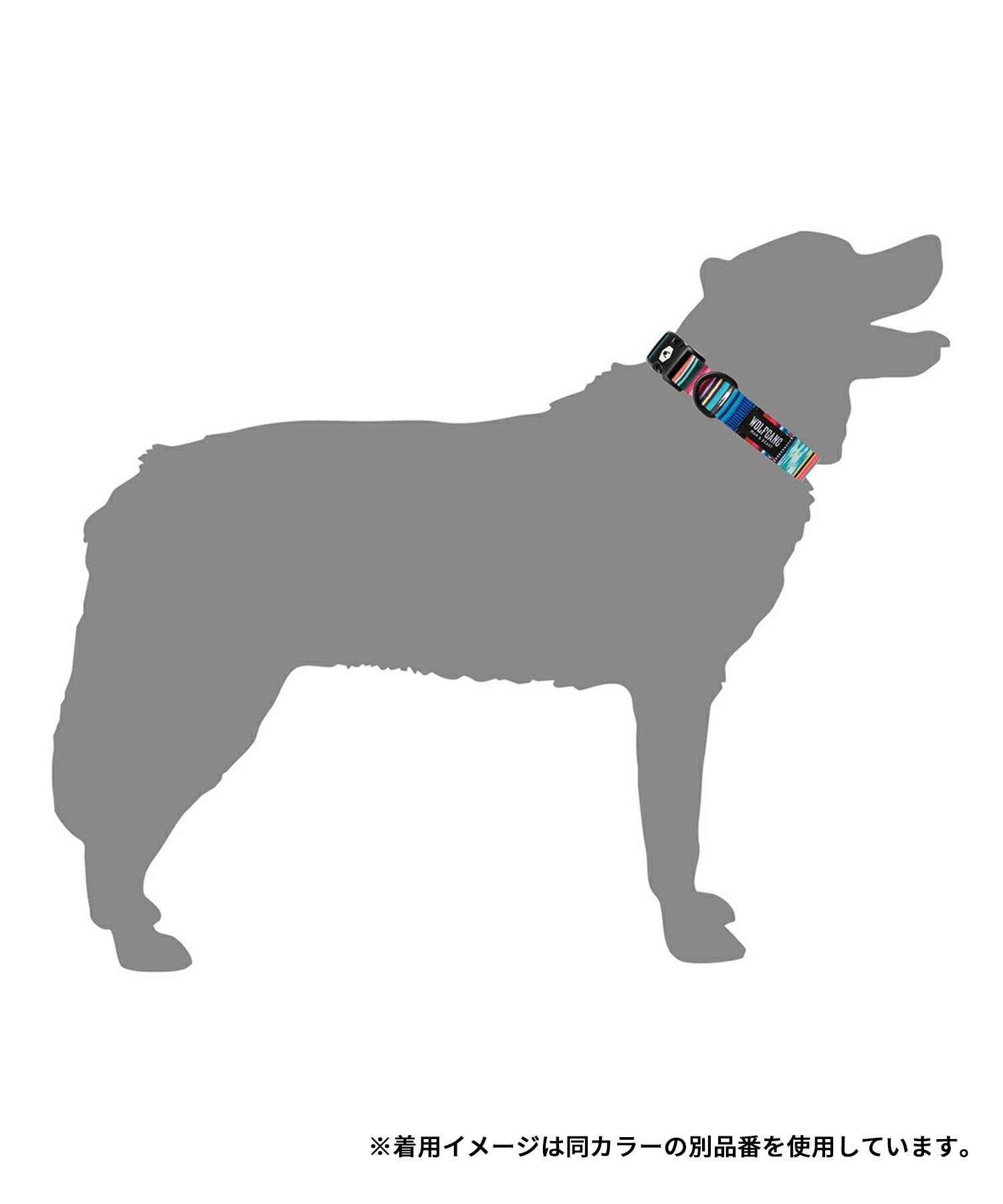 WOLFGANG ウルフギャング 犬用 首輪 Quetzal Martingale Lサイズ 中型犬用 大型犬用 ケツァール マーチンゲール ハーフチョーク マルチカラー WM-503-07(MULTI-L)