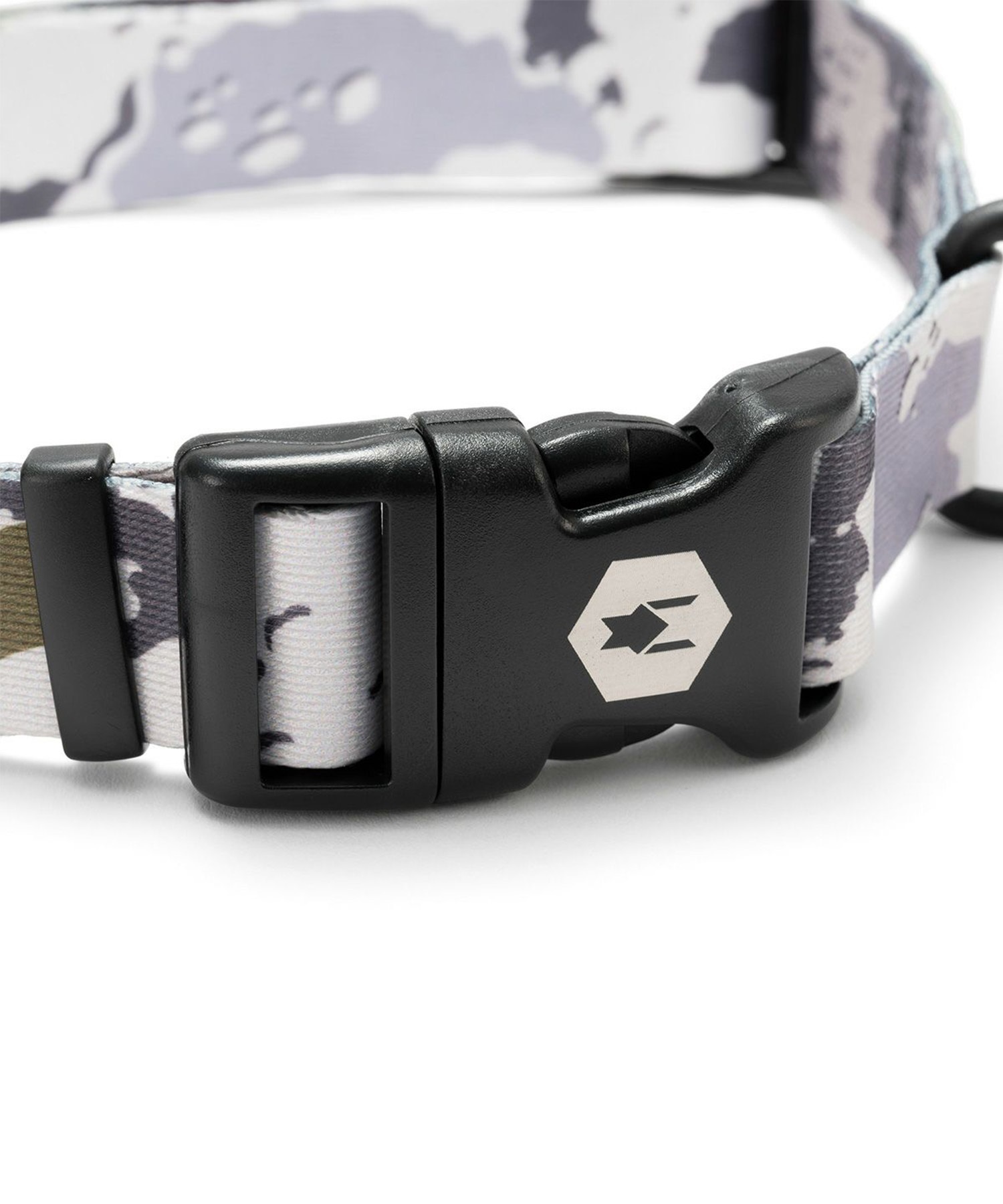 WOLFGANG ウルフギャング 犬用 首輪 HideOut Collar Lサイズ 中型犬用 大型犬用 ハイドアウト カラー 迷彩柄 グレー系 WC-003-74(CAMO-L)