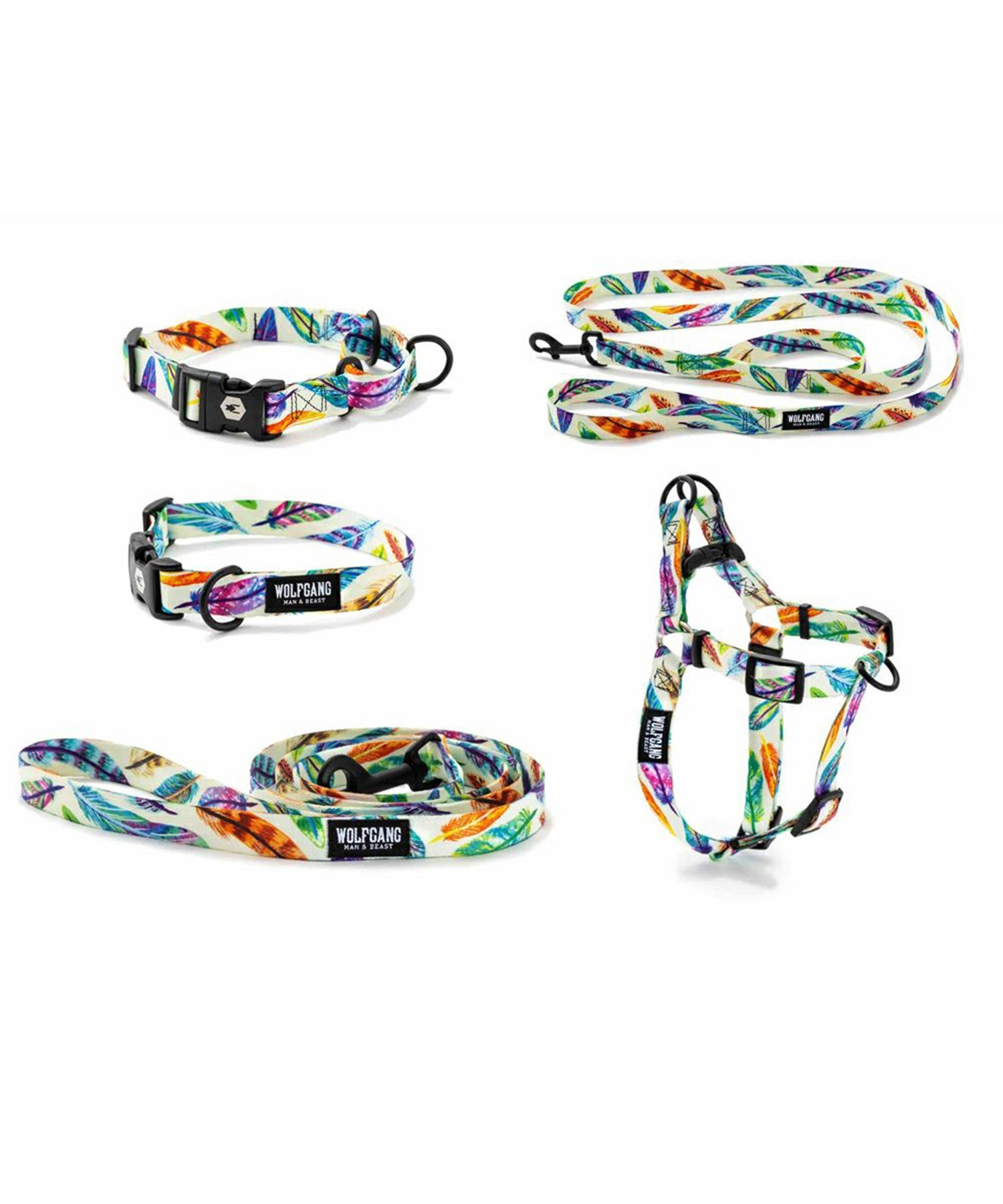 WOLFGANG/ウルフギャング 犬用 ハーネス FeatheredFriend Harness Lサイズ WH-003-85(WT-L)