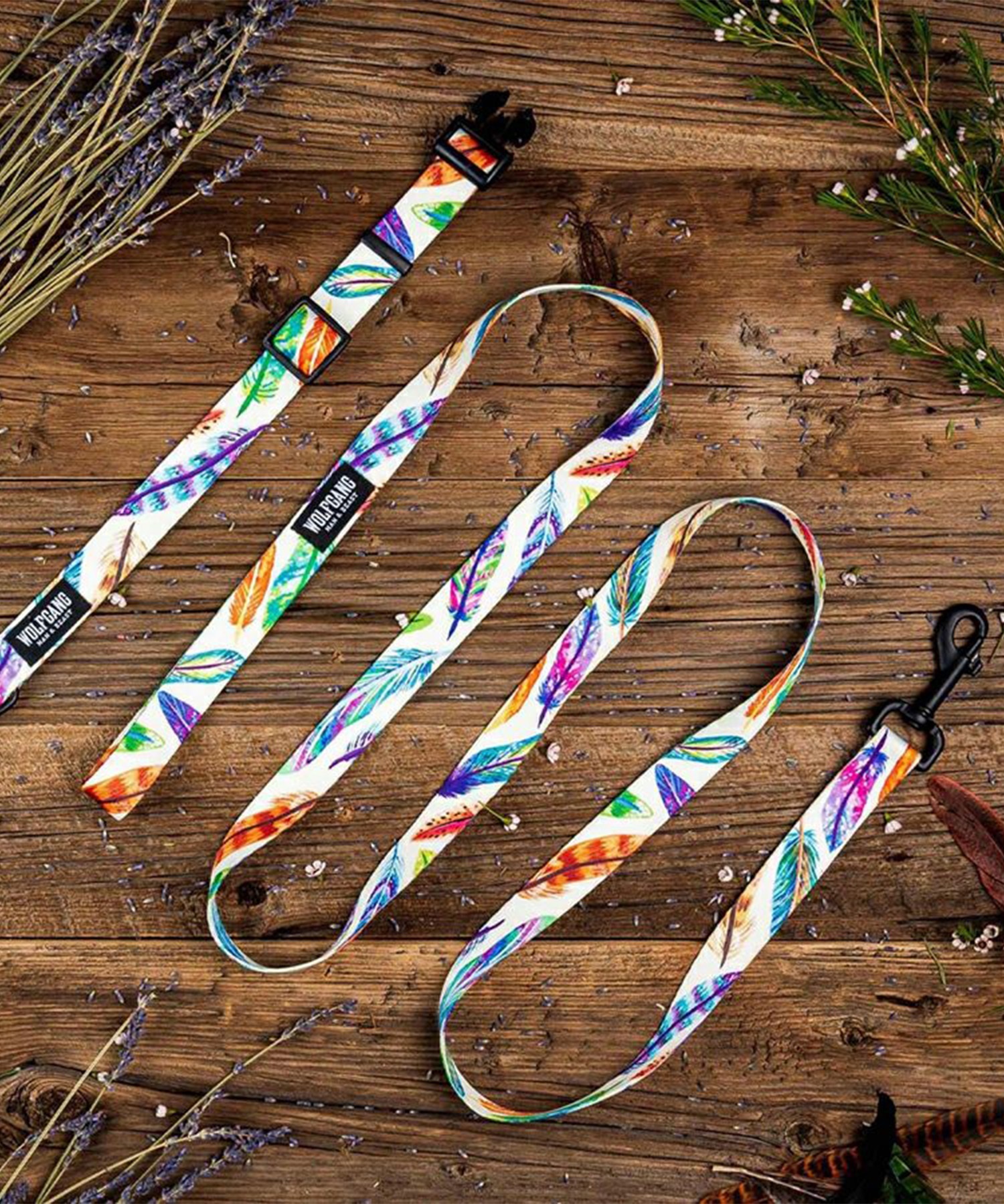 WOLFGANG/ウルフギャング 犬用 リード FeatheredFriend Leash Sサイズ WL-001-85(WT-S)