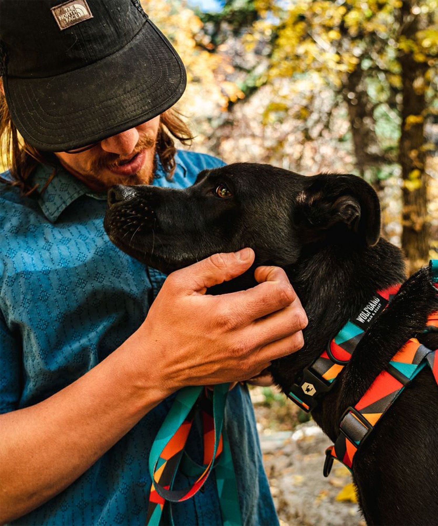 WOLFGANG ウルフギャング 犬用 リード ShatterShapes Leash Sサイズ 小型犬用 シャッターシェイプス リーシュ マルチカラー WL-001-105(MULTI-S)