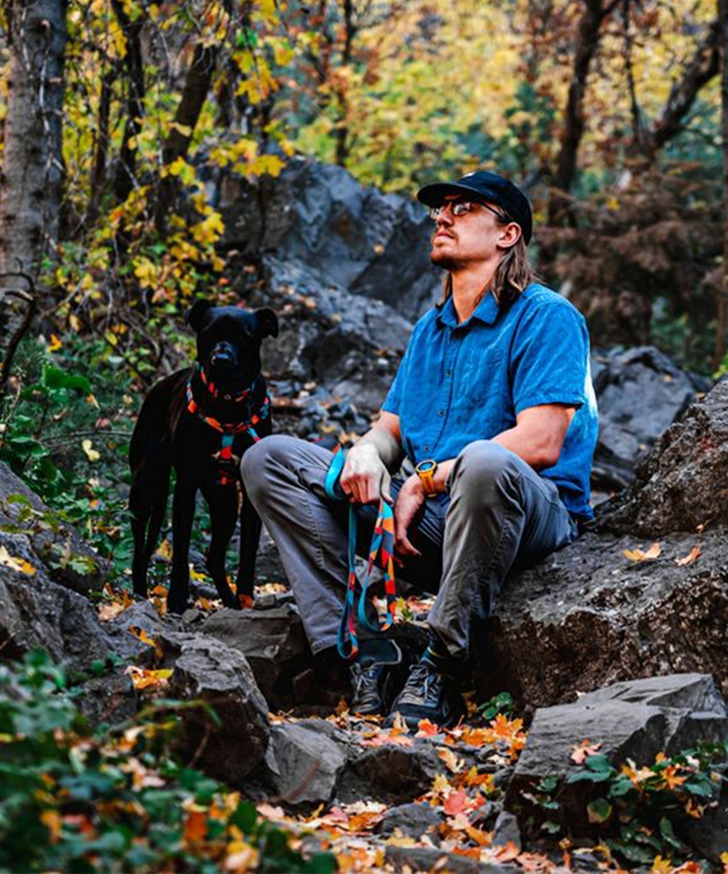 WOLFGANG ウルフギャング 犬用 リード ShatterShapes Leash Sサイズ 小型犬用 シャッターシェイプス リーシュ マルチカラー WL-001-105(MULTI-S)