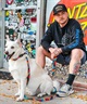 WOLFGANG ウルフギャング 犬用 リード ShatterShapes Leash Lサイズ 中型犬用 大型犬用 シャッターシェイプス リーシュ マルチカラー WL-003-105(MULTI-L)