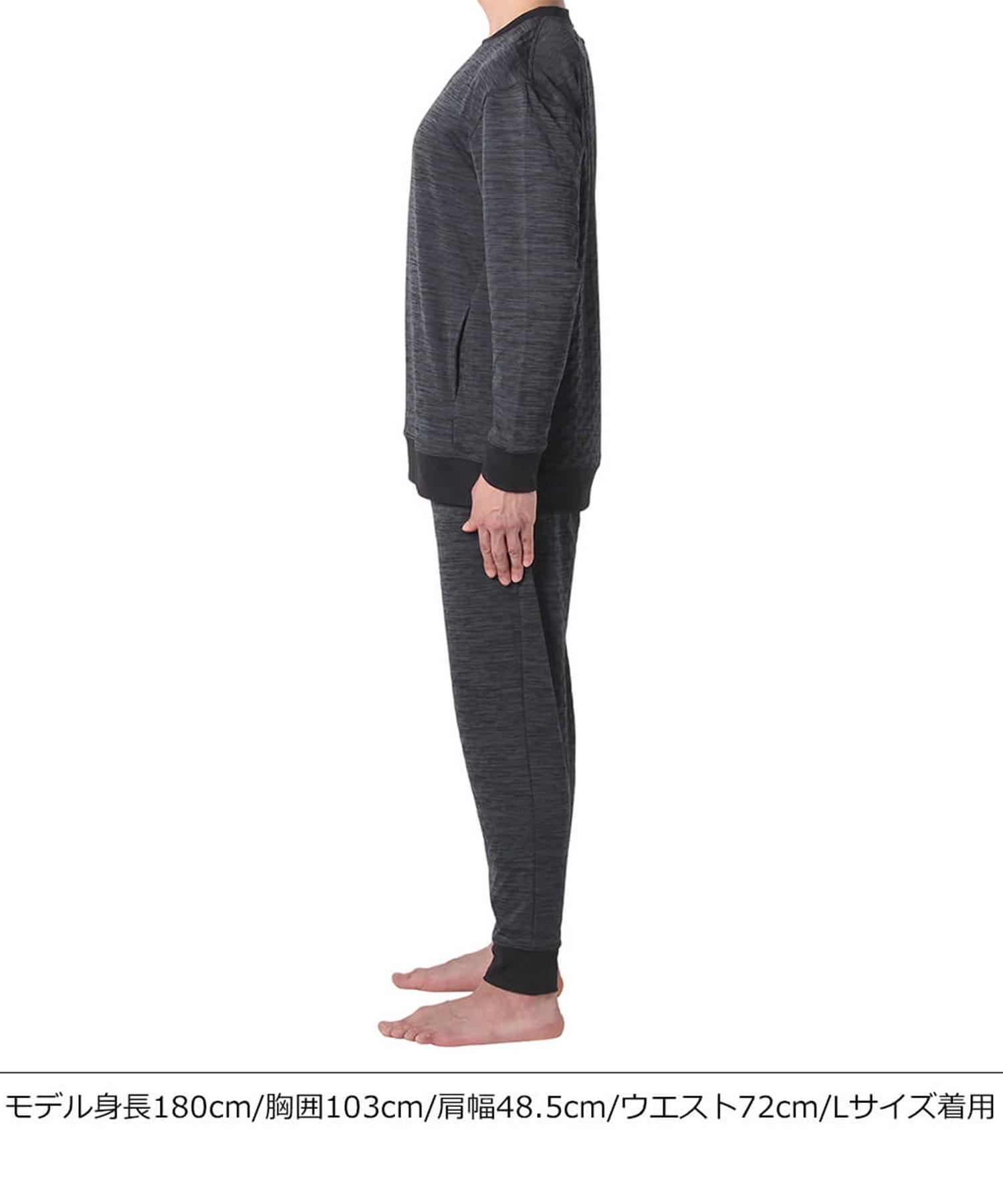 Colantotte/コラントッテ MAGNE マグネ ロングスリーブ AJCJC09 リカバリーロングTシャツ(GRY-S)