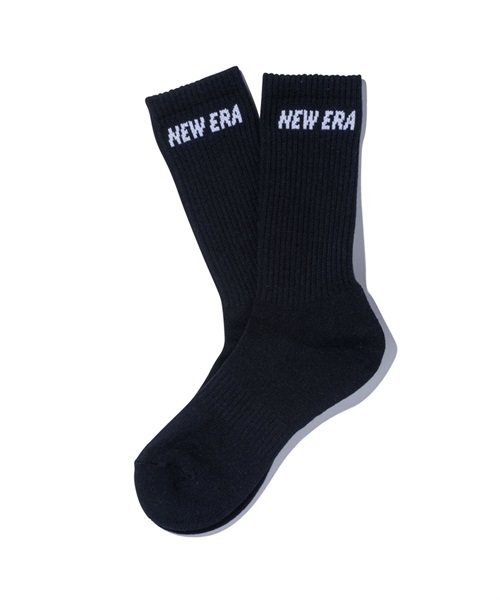 NEW ERA ニューエラ SOCKS CREW 3PAIRS 12674029 ソックス II E14(BLK-F)