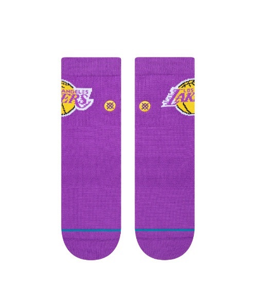 靴下　紫色 STANCE スタンス LAKERS ST QTR A356C22LAK メンズ 靴下