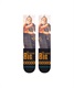 STANCE スタンス THE KING OF NY A555D22THE ソックス 靴下 ユニセックス コラボレーションモデル JJ A27(BLACK-L)