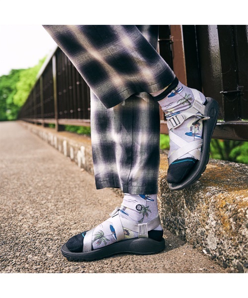 STANCE スタンス A555B22PEL SURFING MONKEY メンズ レディース 靴下