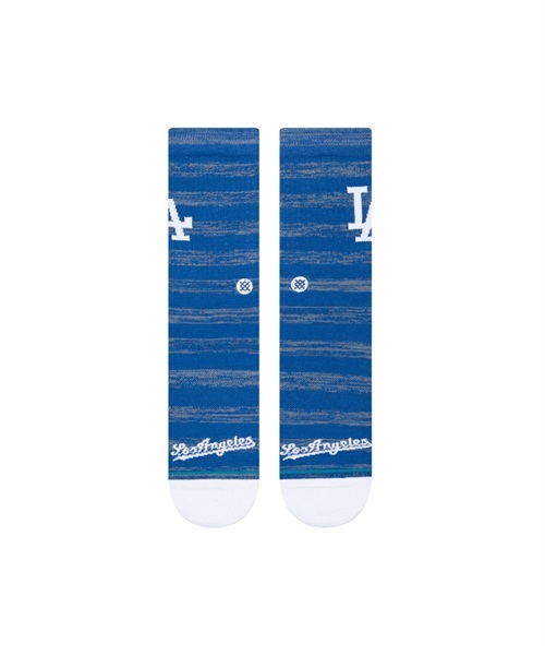 STANCE スタンス DODGERS TWIST CREW A556A22DOD ソックス 靴下 ユニセックス ロサンゼルス・ドジャース JJ L10(ROYAL-L)