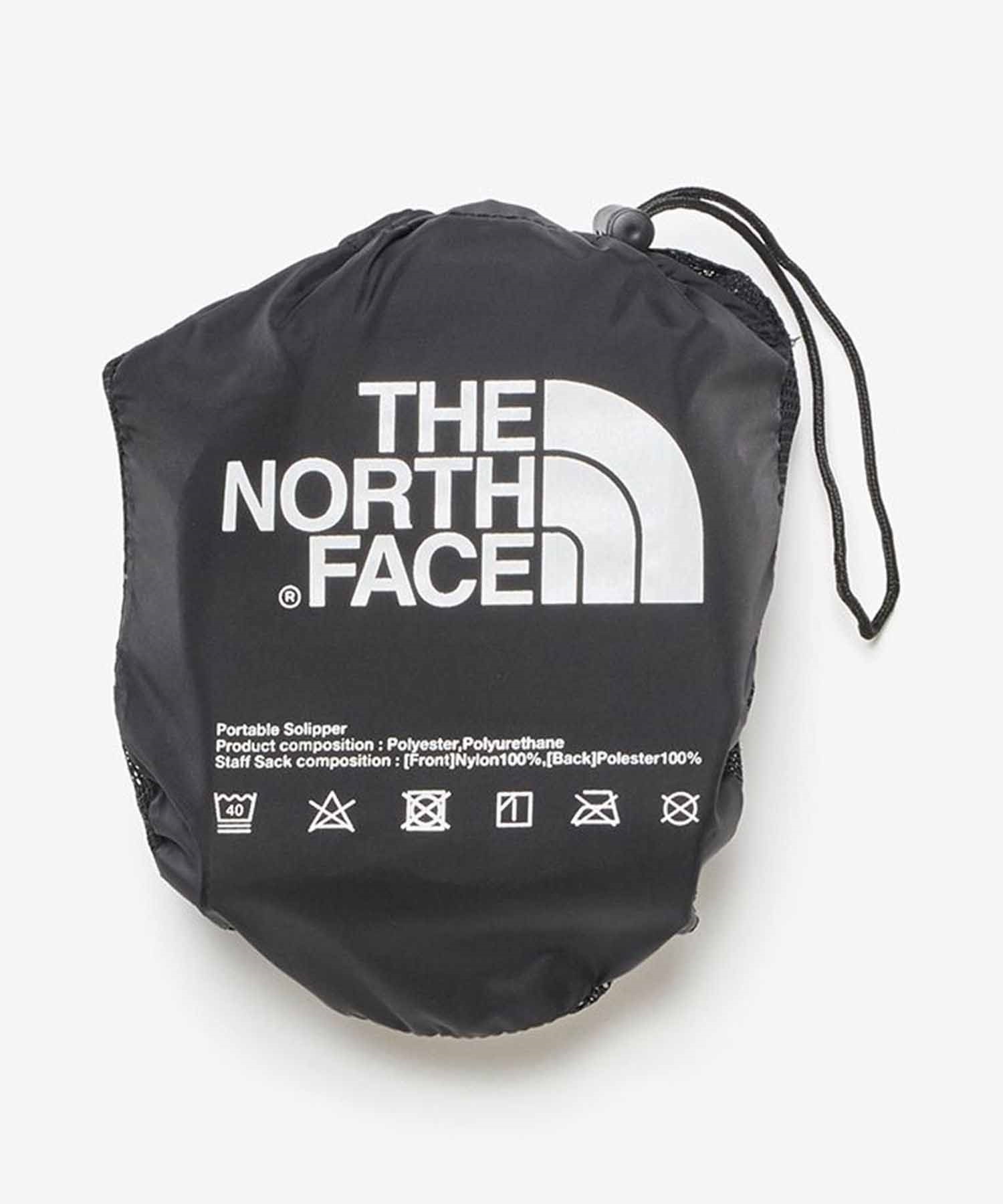 THE NORTH FACE/ザ・ノース・フェイス PORTABLE SOLIPPER ポータブル ソリッパー 靴下 ソックス NN82370(RK-S)