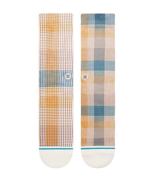 STANCE/スタンス ソックス TARTAN CREW A555A23TAR(TEA-L)
