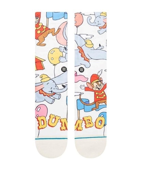 STANCE/スタンス ソックス DUMBO BY TRAVIS DISNEYxTRAVIS MILLARD ディズニー×トラヴィス・ミラード コラボモデル A555B23DUM(OFW-S)