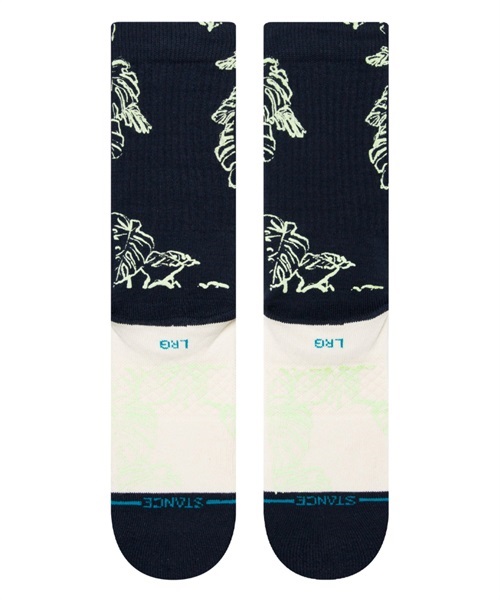 STANCE/スタンス ソックス HAIKU GARDEN A556B23HAI(NVY-L)