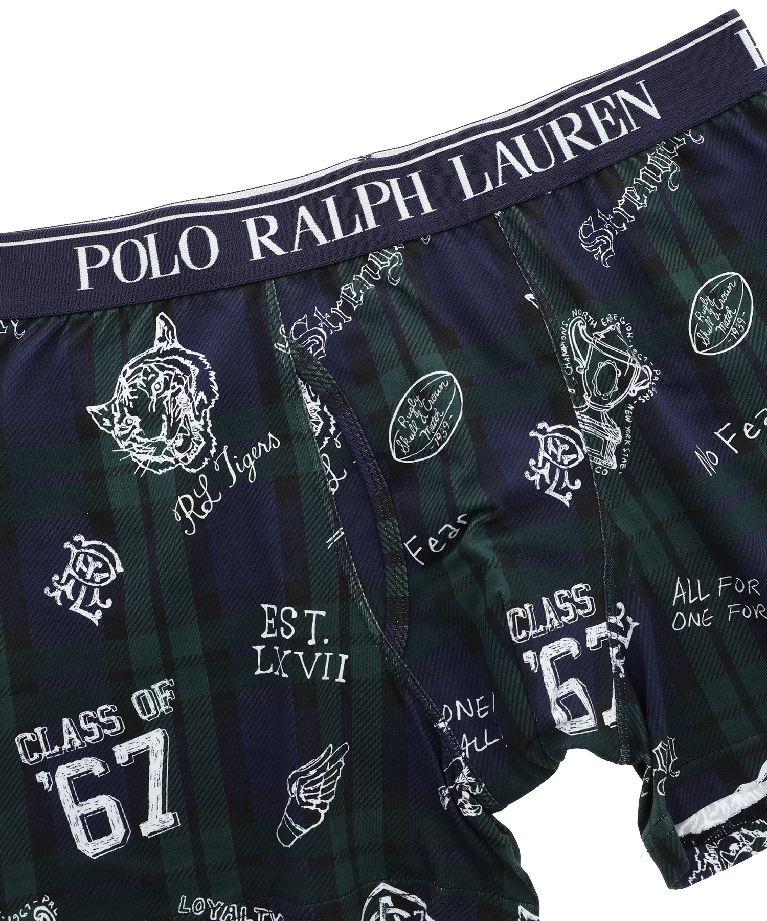 POLO RALPH LAUREN ポロラルフローレン VARSITYPRINTED BOXERBRIEF RM3-Y107 アンダーウエア/インナー(370-M)