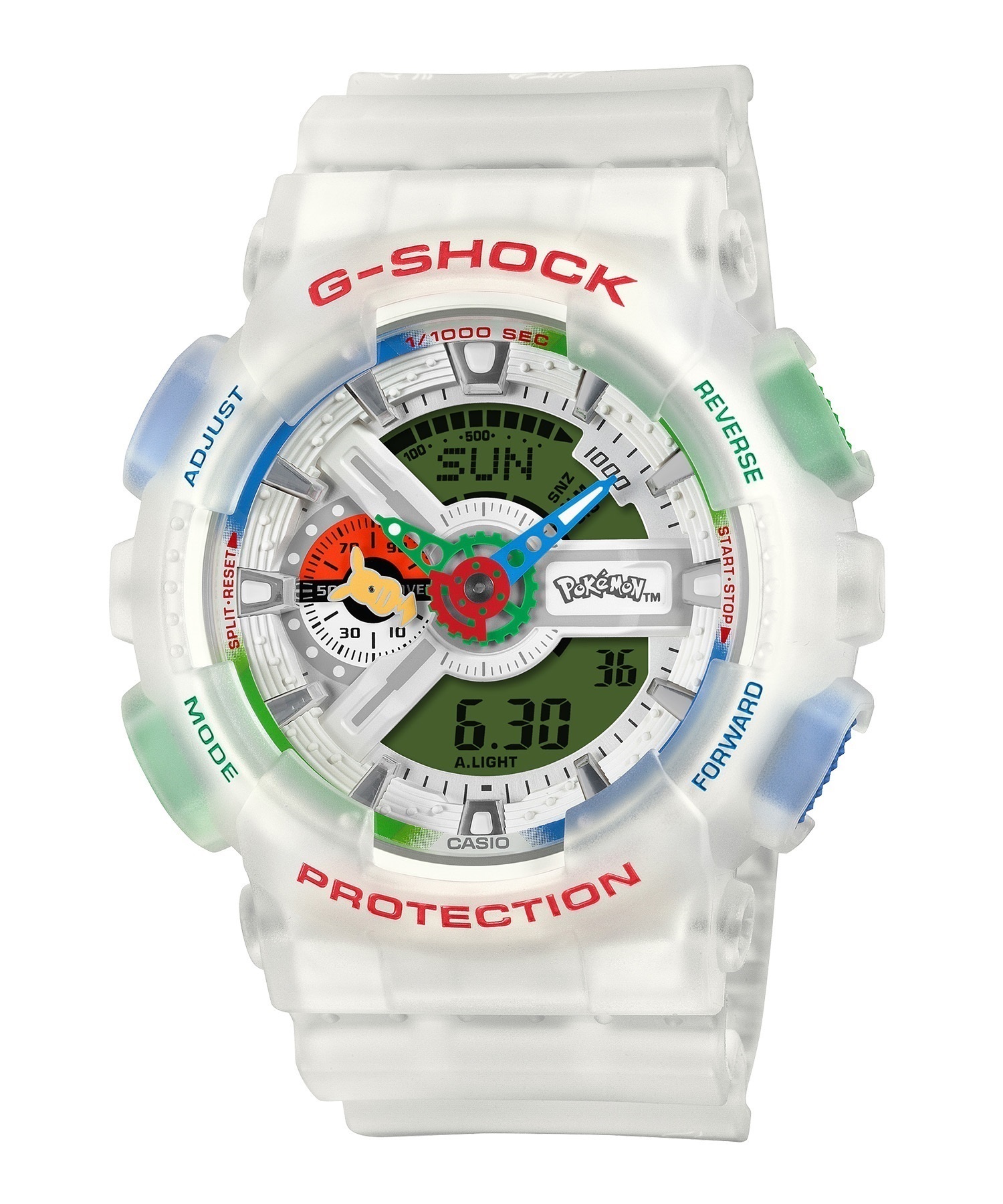抽選受付早期締め切り【抽選ページ】G-SHOCK ジーショック 腕時計 Pokemon コラボレーションモデル GA-110PKM-7AJR(WT-ONE)