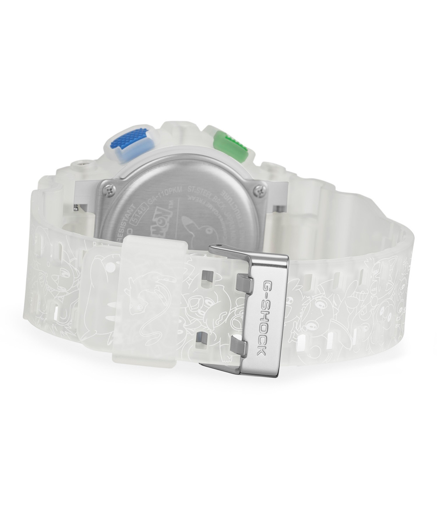 抽選受付早期締め切り【抽選ページ】G-SHOCK ジーショック 腕時計 Pokemon コラボレーションモデル GA-110PKM-7AJR(WT-ONE)