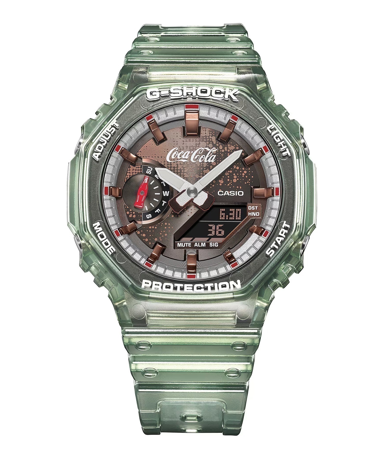 【抽選ページ】オンラインストア限定 G-SHOCK ジーショック 腕時計 Coca-Cola コカ・コーラ コラボレーションモデル GA-2100CC-3AJR  ￥27,500(抽選応募-お１人様１回)