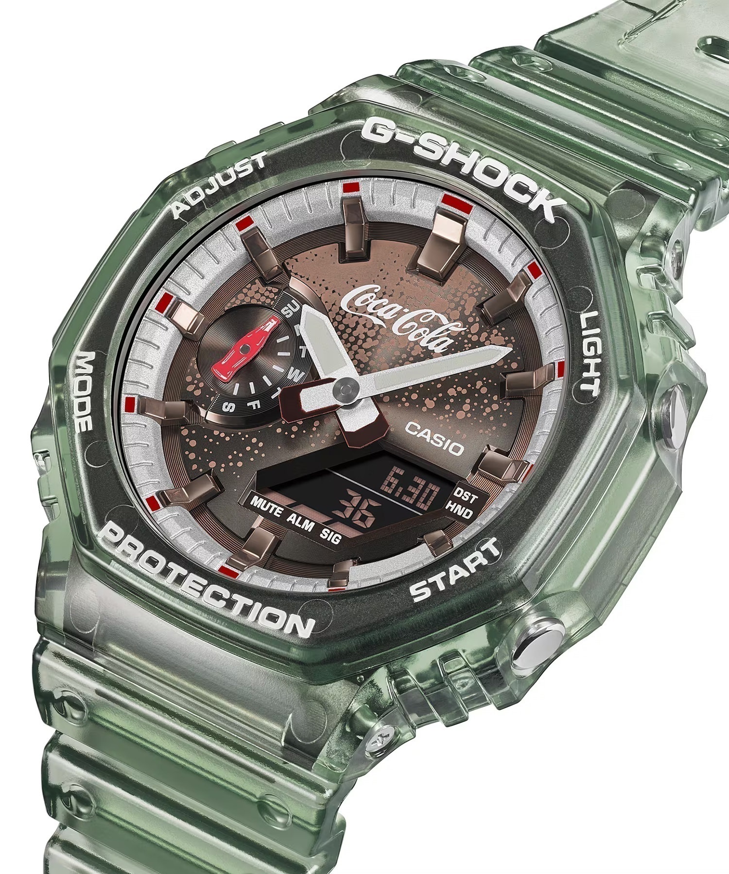 【抽選ページ】オンラインストア限定 G-SHOCK ジーショック 腕時計 Coca-Cola コカ・コーラ コラボレーションモデル GA-2100CC-3AJR  ￥27,500(抽選応募-お１人様１回)