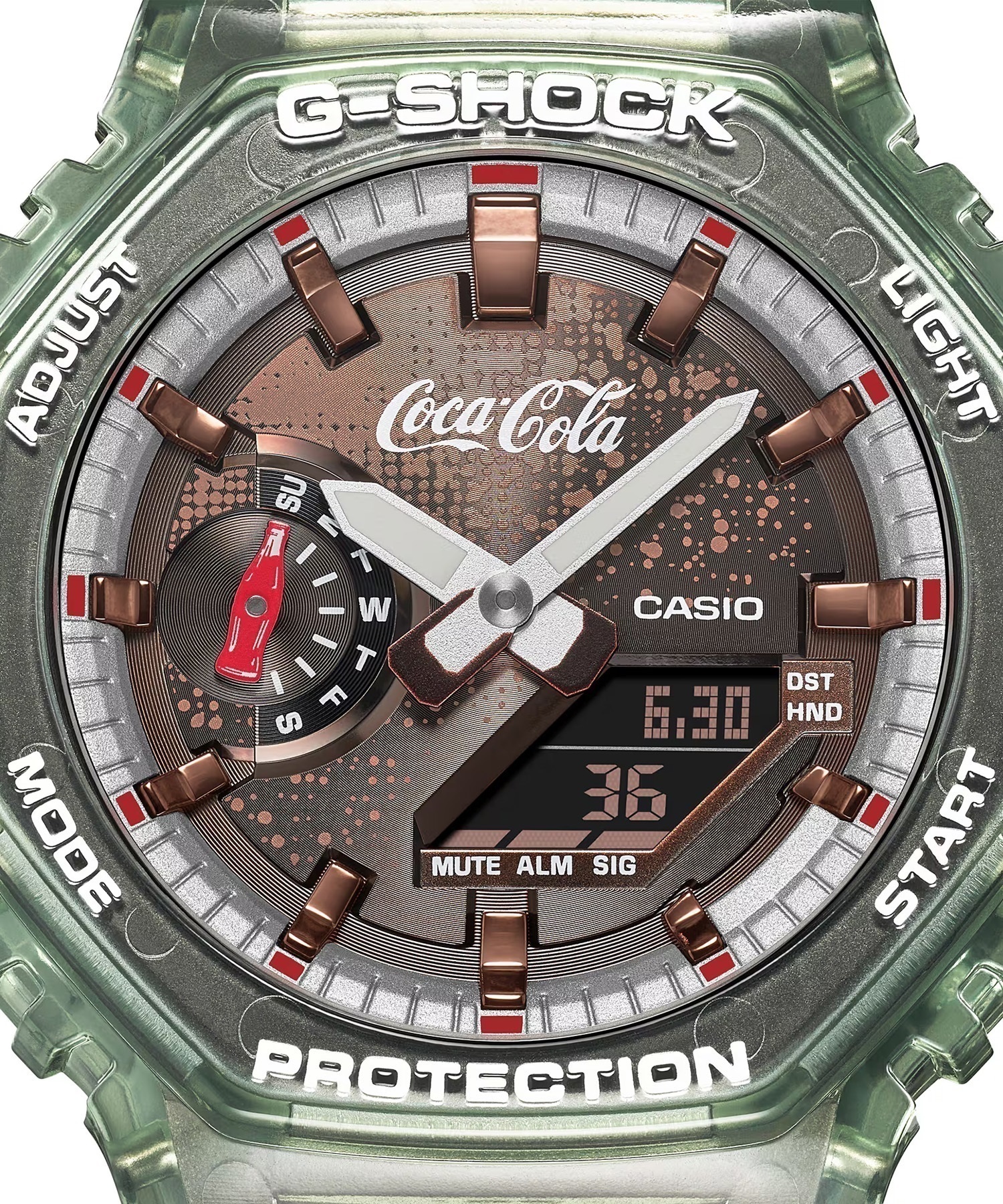 【抽選ページ】オンラインストア限定 G-SHOCK ジーショック 腕時計 Coca-Cola コカ・コーラ コラボレーションモデル GA-2100CC-3AJR  ￥27,500(抽選応募-お１人様１回)