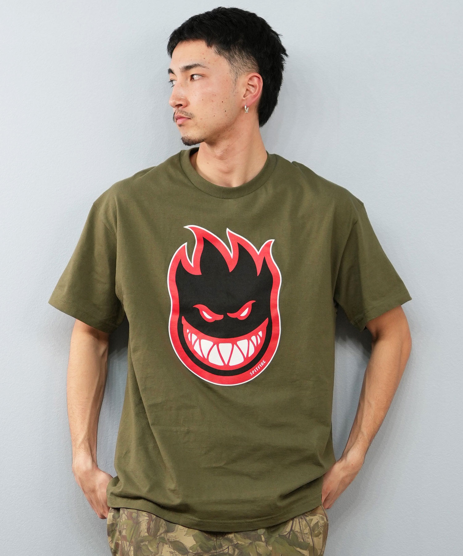 SPITFIRE スピットファイヤー 半袖 Tシャツ メンズ ロゴ フロント
