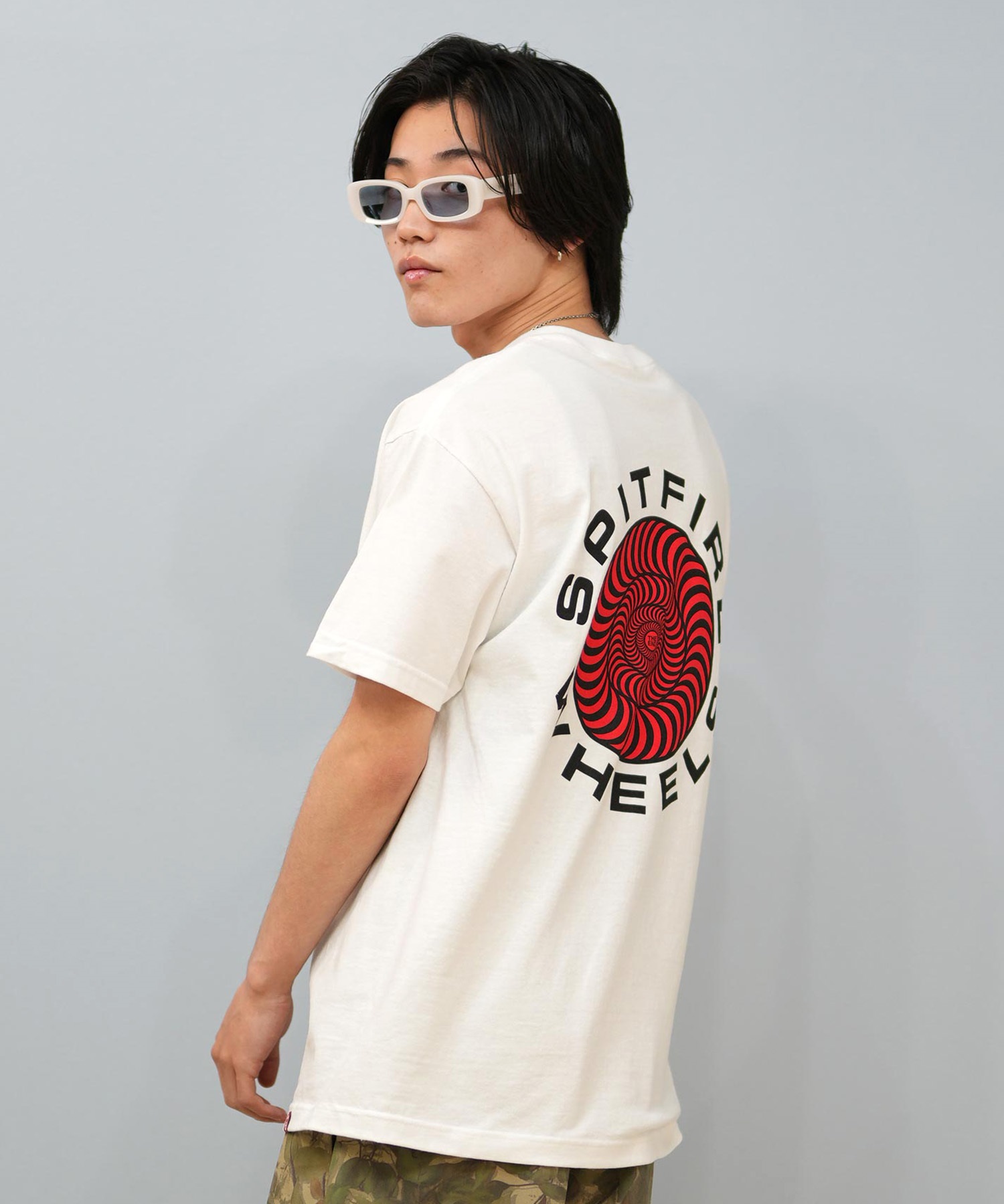SPITFIRE スピットファイヤー 半袖 Tシャツ メンズ バックプリント 