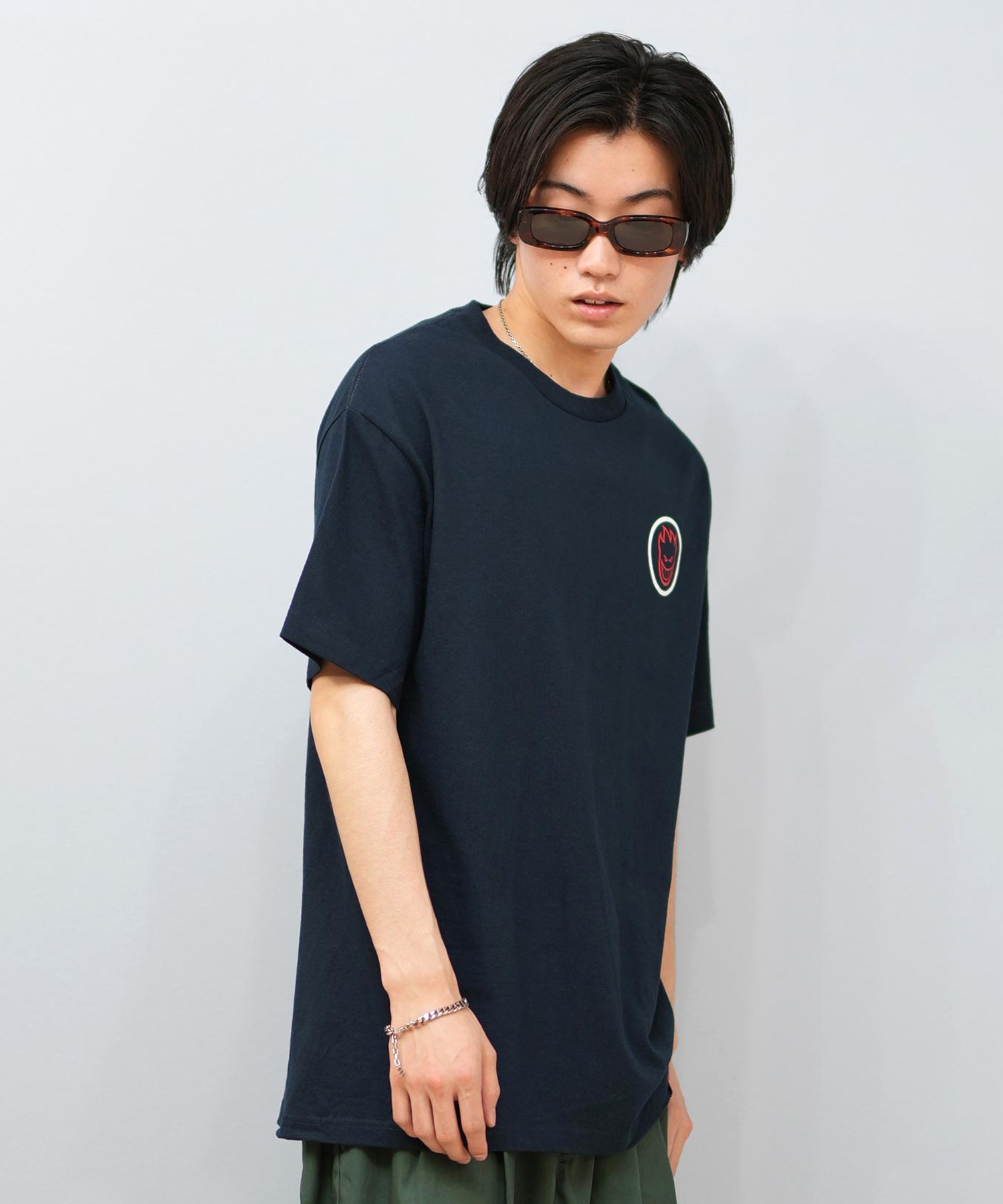 SPITFIRE スピットファイヤー 半袖 Tシャツ メンズ バックプリント