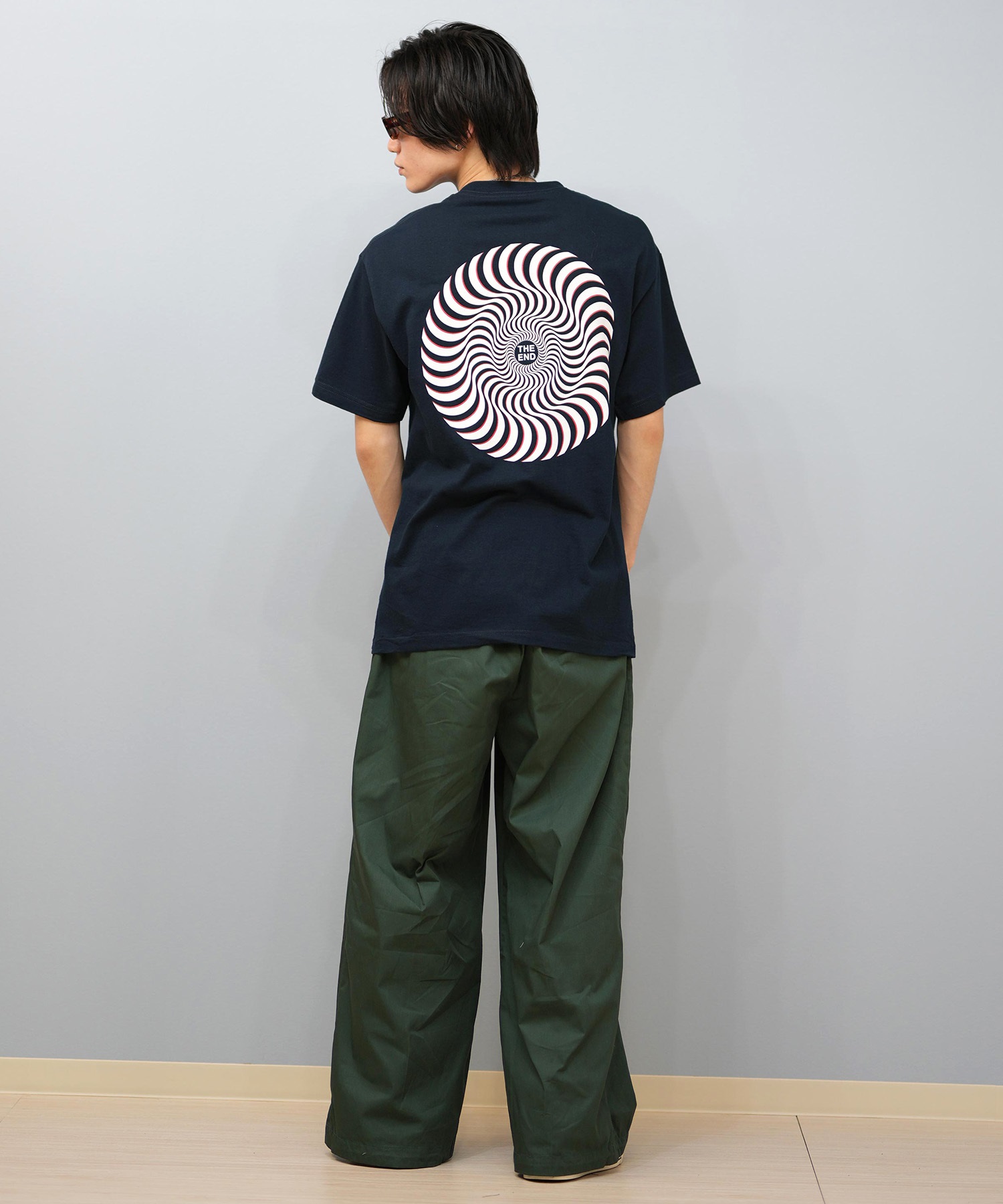 SPITFIRE スピットファイヤー 半袖 Tシャツ メンズ バックプリント